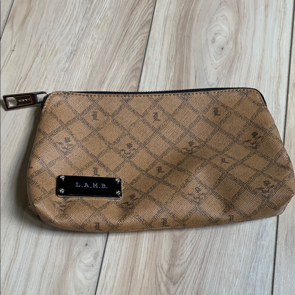 L.A.M.B. by Gwen Stefani Monogram Makeup Bag